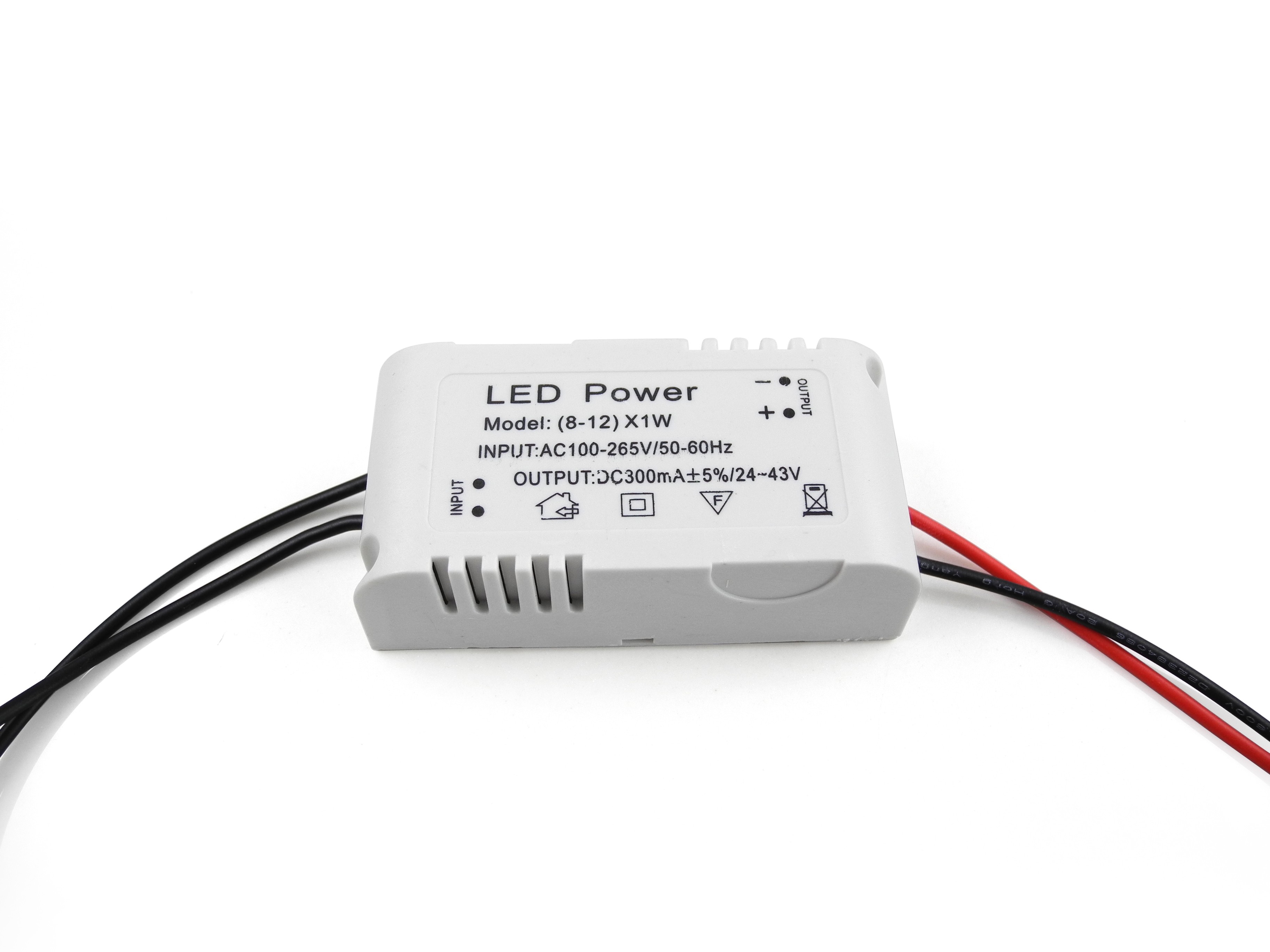 Led Driver ZF-AC 10-28v 350 ma. Led Power Supply 12-18 x1w. Led Power Supply LD-(8-12)x1w-05.