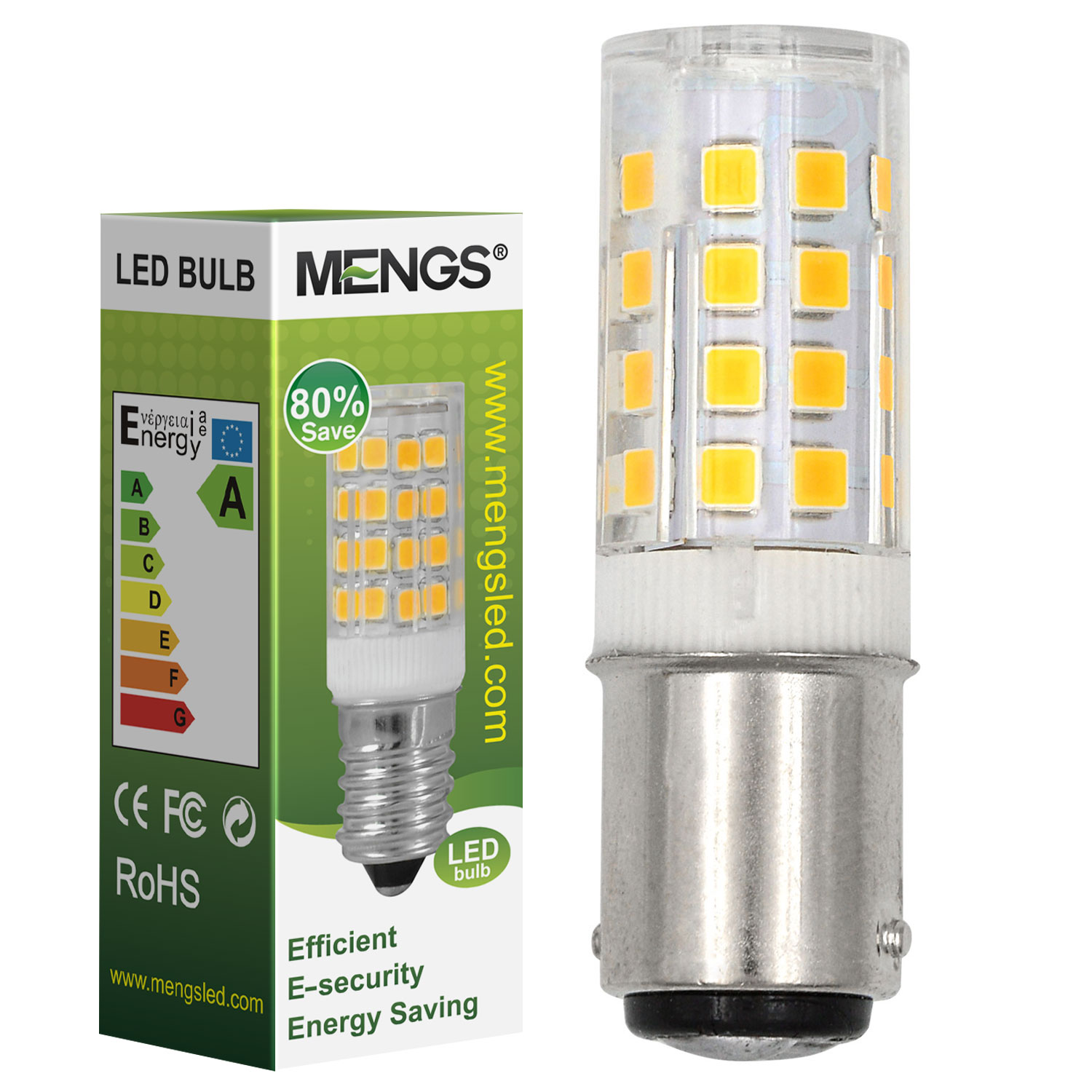 MengsLED – MENGS® 3W LED Light 33x 2835 LED Bulb Lamp In Warm White/Cool White Energy-Saving Light